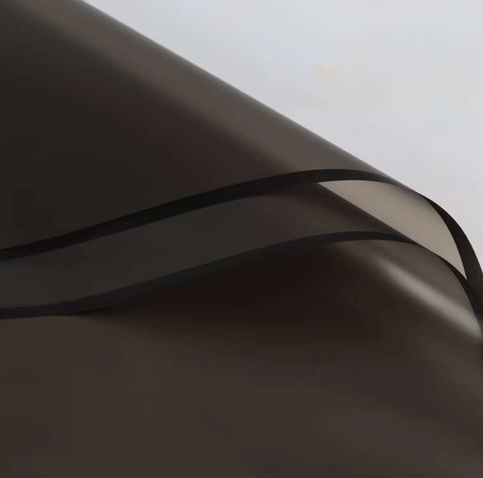 Black/Black Floral Wrap