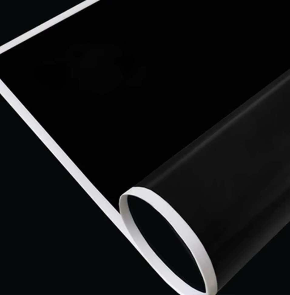 Black/White Floral Wrap